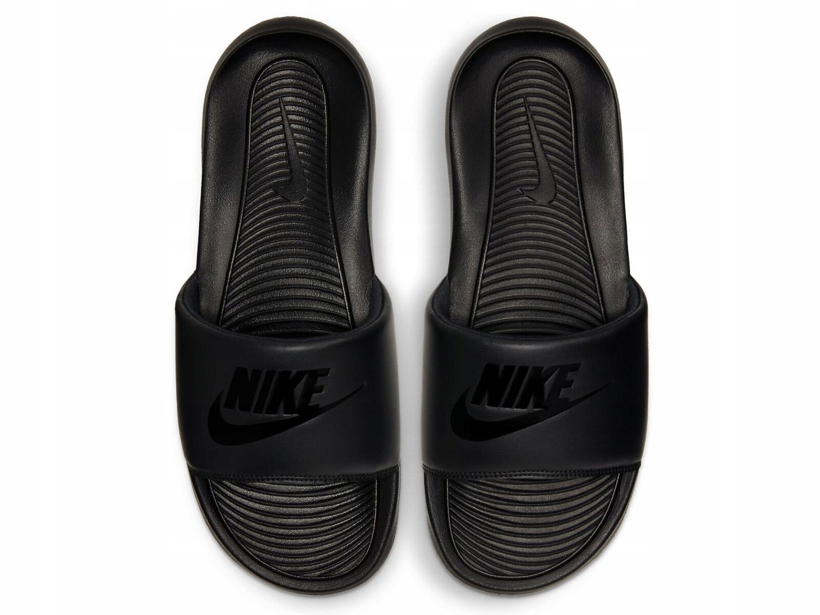 Klapki Męskie Nike Victori One Na Basen Lato Czarne Lekkie 4/5