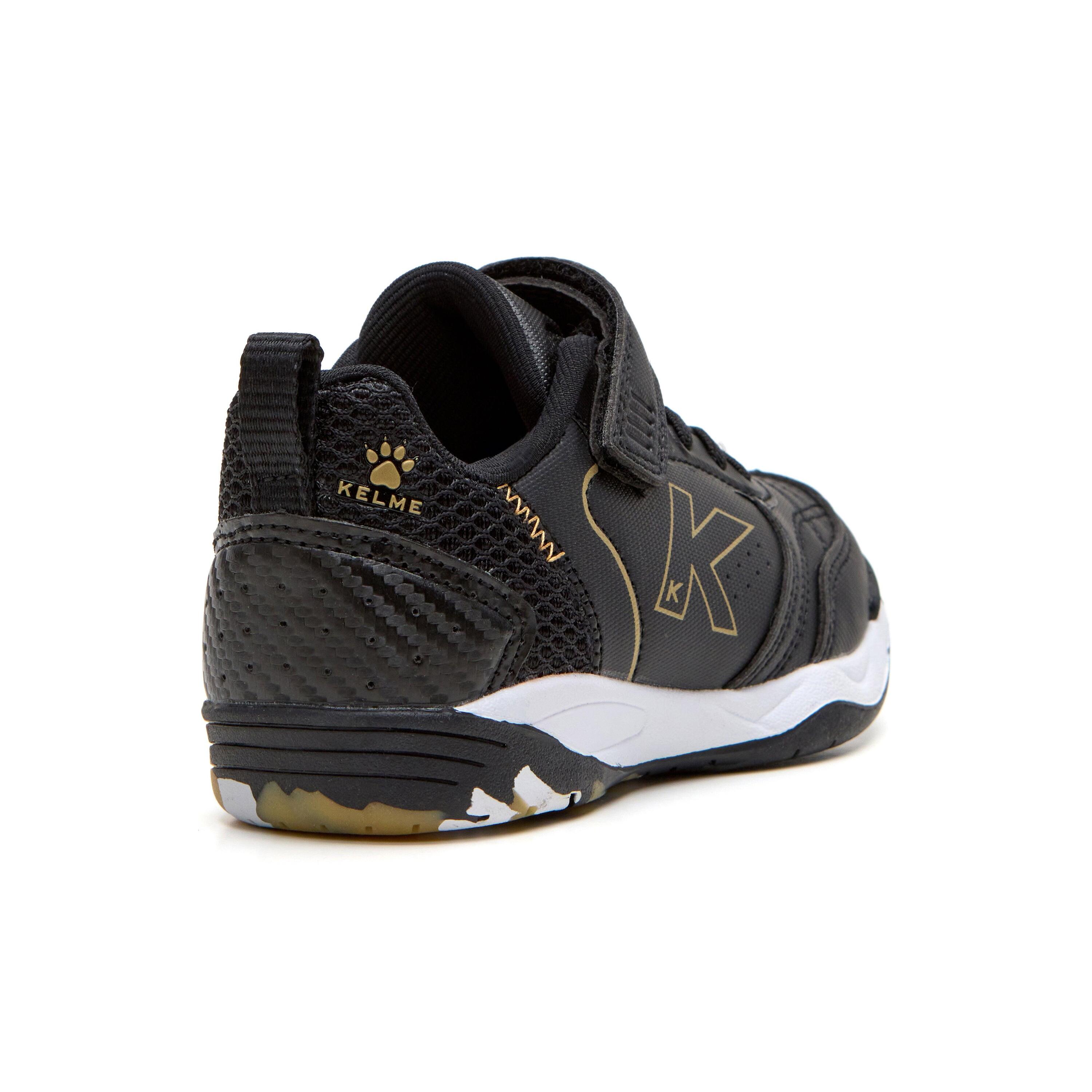 Kelme Zapatillas De Niño Goleiro Elastic Indoor Negro Unisex 3/4