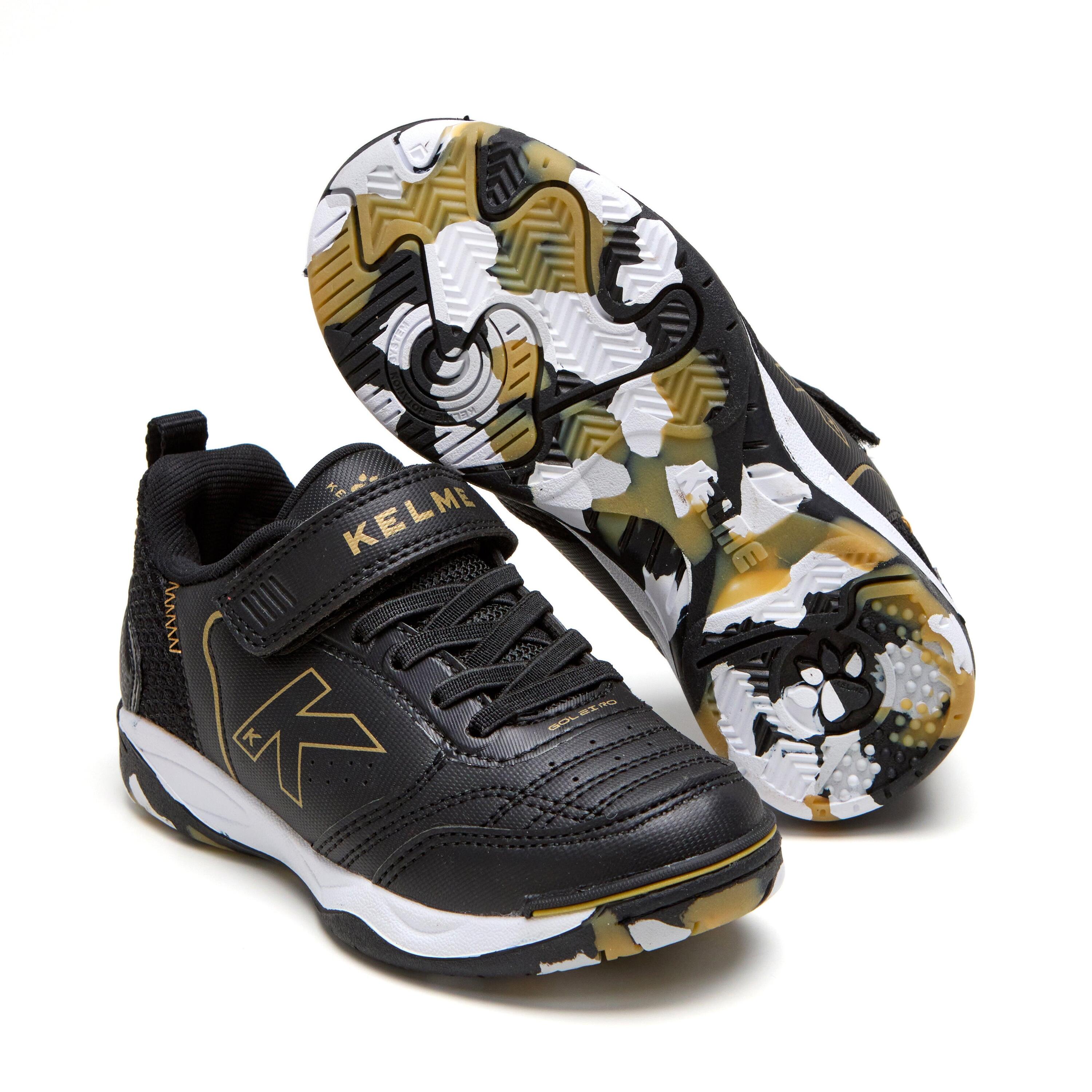 Kelme Zapatillas De Niño Goleiro Elastic Indoor Negro Unisex 2/4