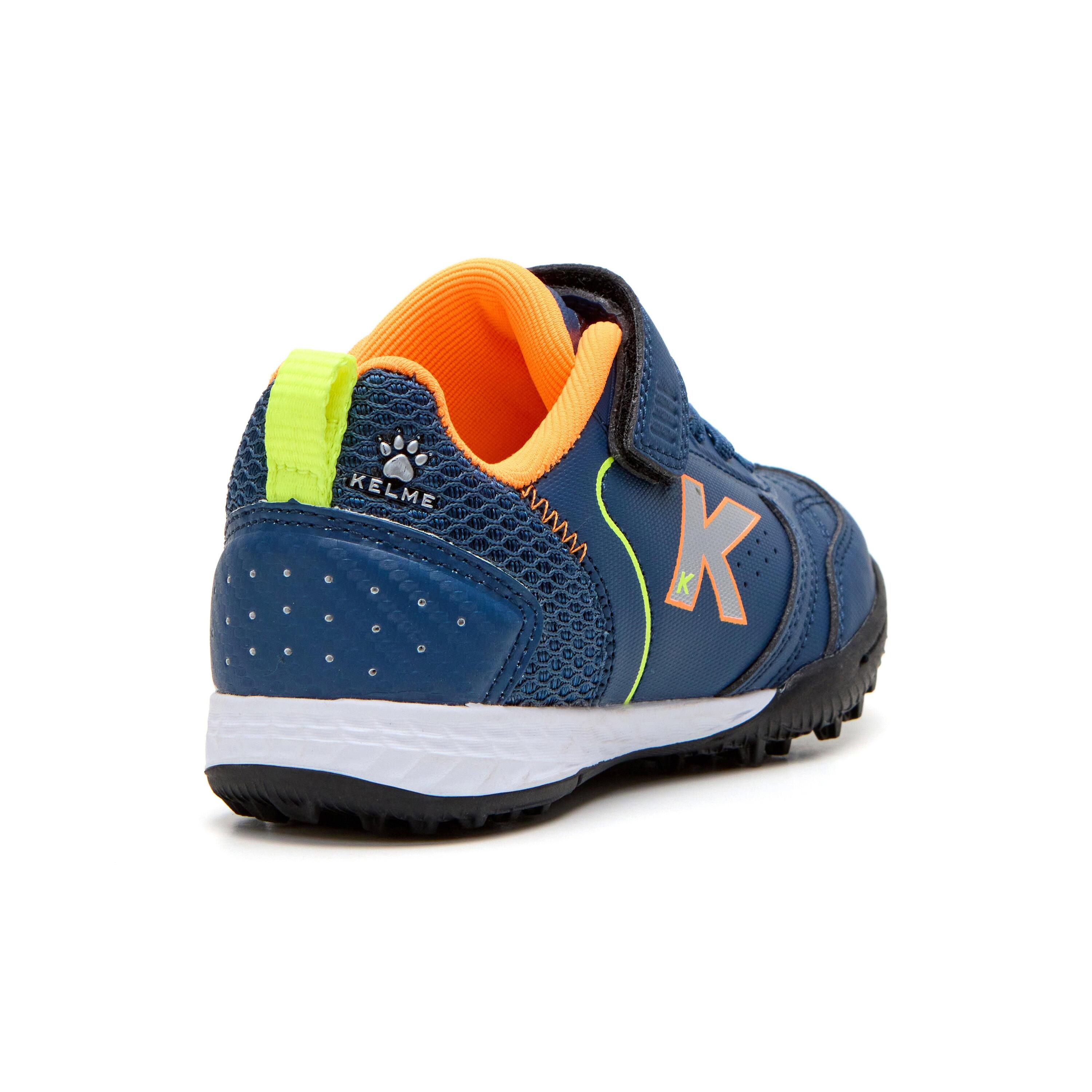 Kelme Zapatillas De Niño Goleiro Turf Elastic Azul Unisex 3/4