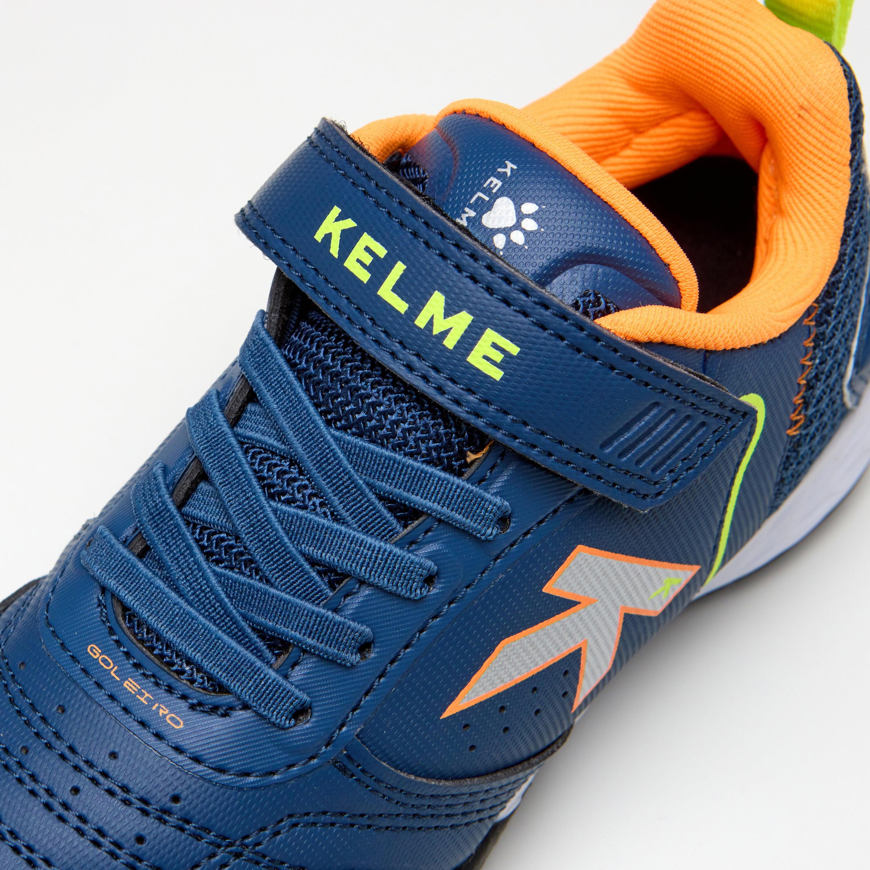 Kelme Zapatillas De Niño Goleiro Turf Elastic Azul Unisex 4/4