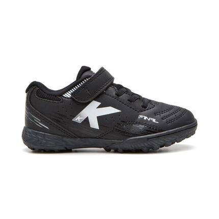 Kelme Zapatillas De Niño Final Elastic Turf Negro Unisex