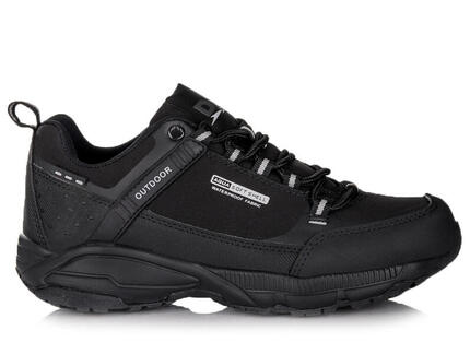 Buty sportowe trekkingowe unisex DK Predator Low 1096 BLK D SOTFSHELL