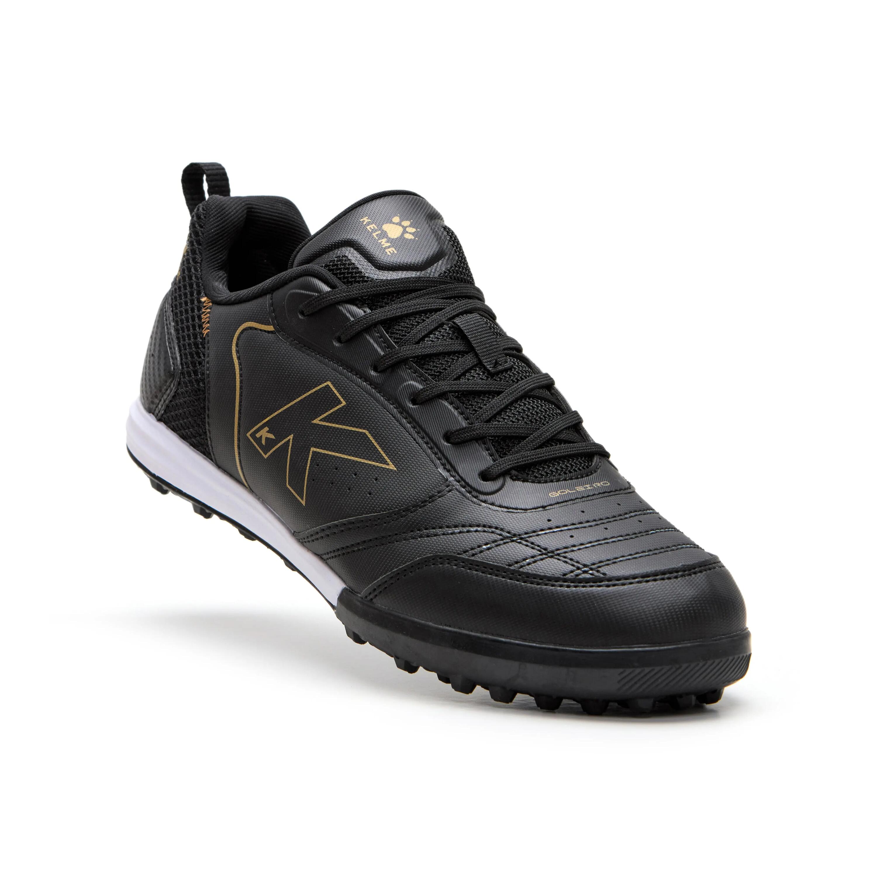 Kelme Botas De Futbol Goleiro Turf Negro Unisex 3/6