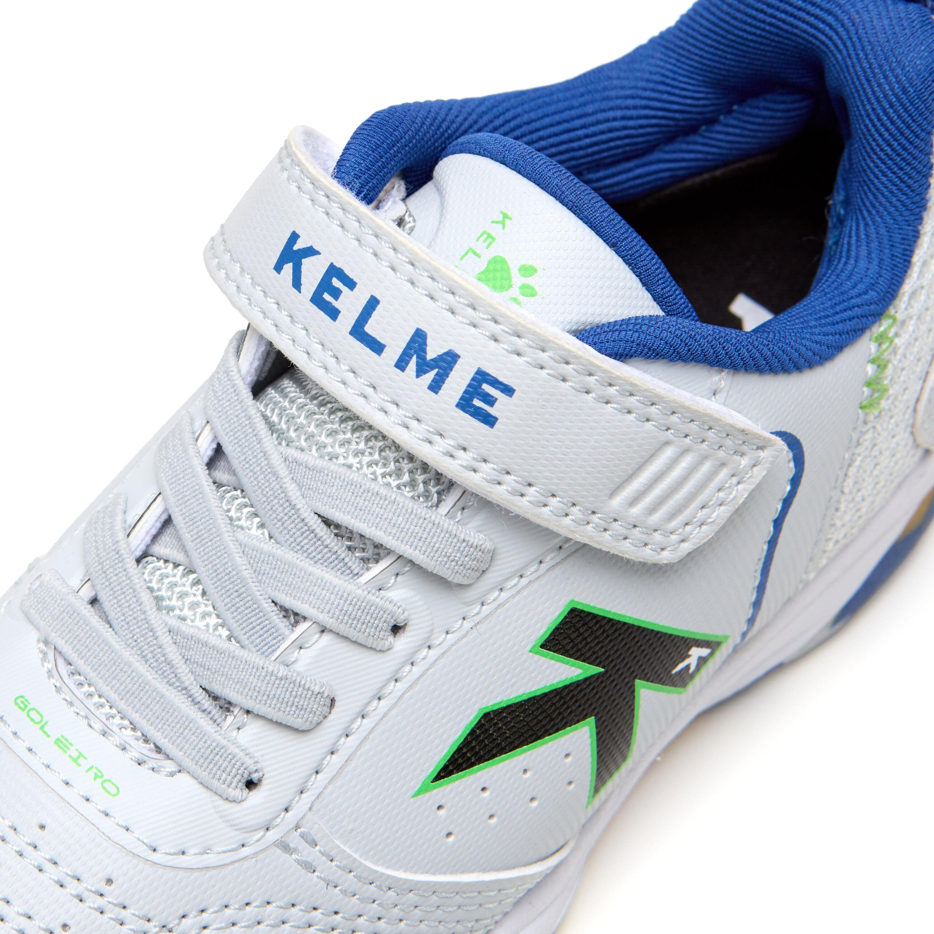 Kelme Zapatillas De Niño Goleiro Elastic Indoor Gris Unisex 4/4