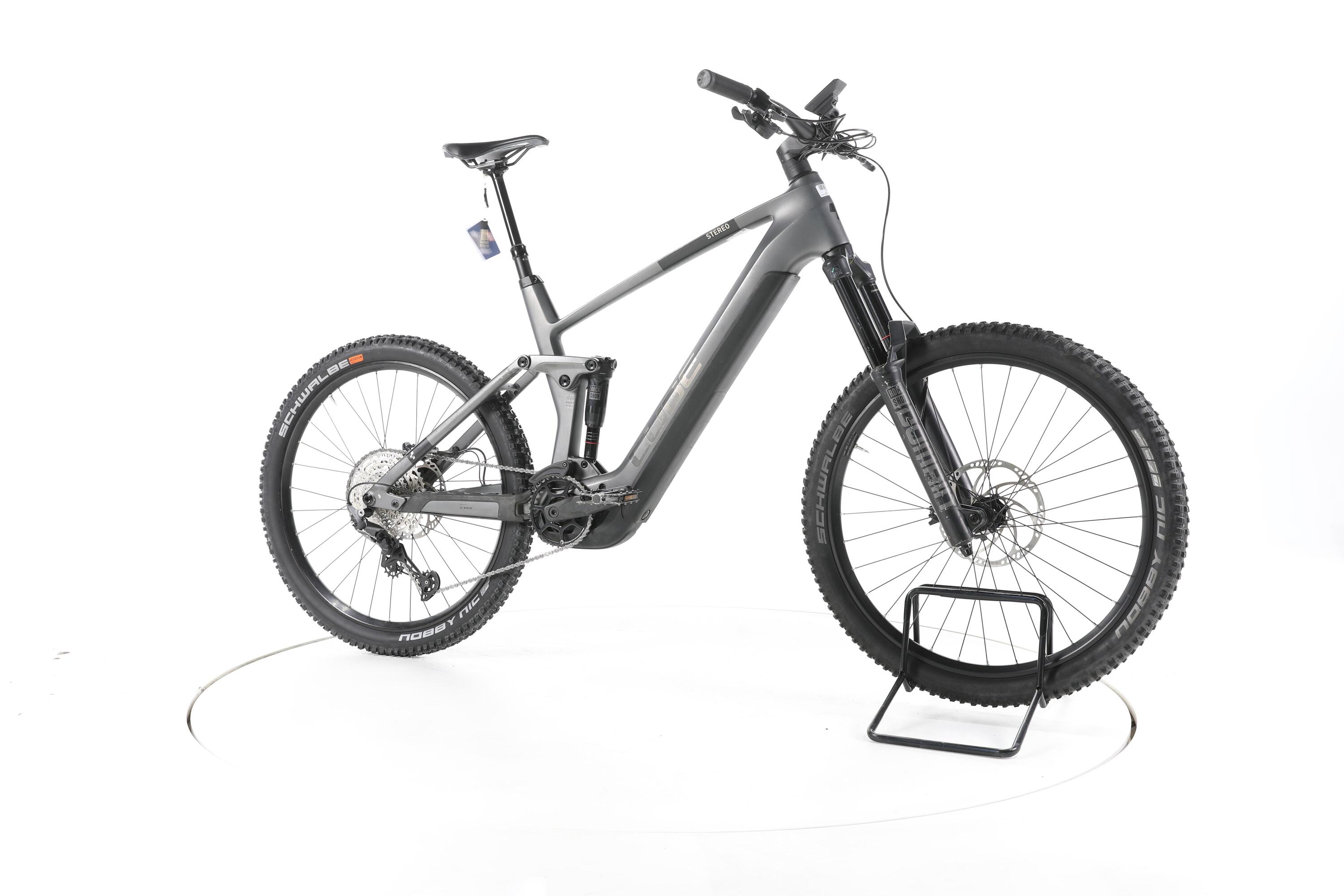 Segunda vida - Cube Stereo Hybrid 160 HPC Race Fully E-Bike Carbon - Bom Estado 2/7