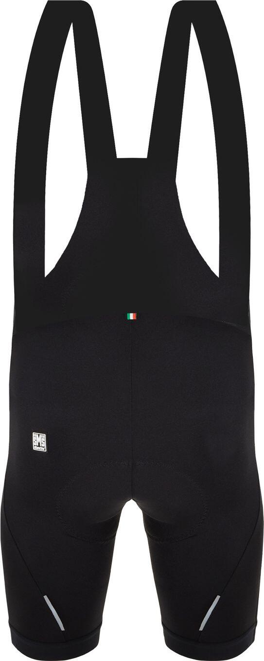 Cuissard Court à Bretelles Santini Kickoff Noir Homme 2/2