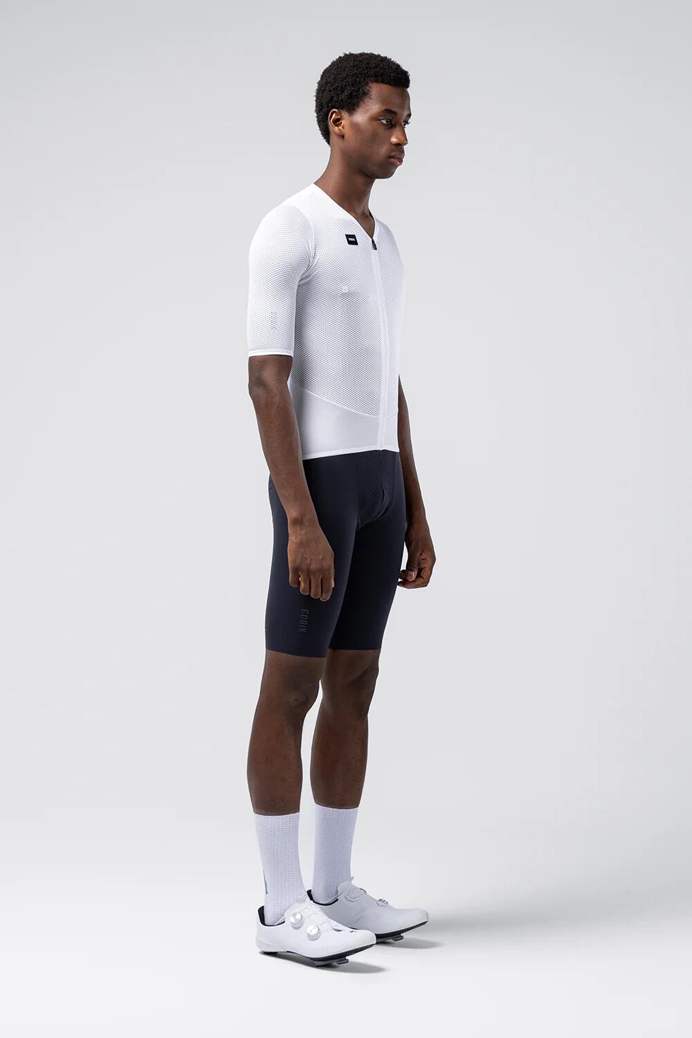 Kurzarmtrikot Unisex Carrera 3.0 Gobik Weiß - Größe L 3/4