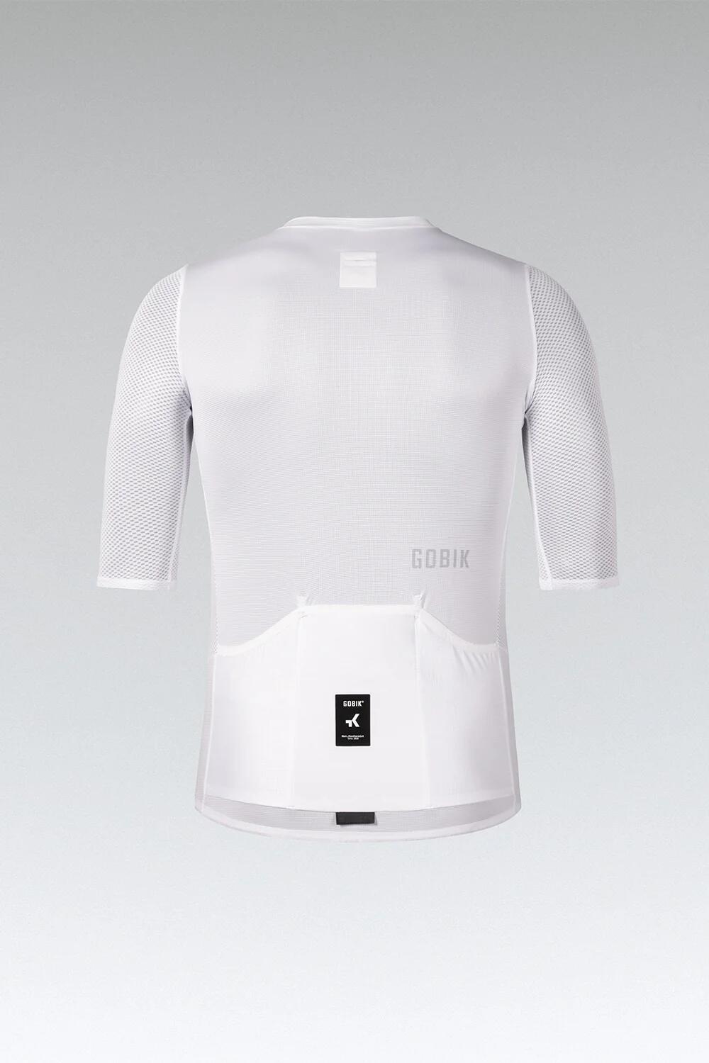 Kurzarmtrikot Unisex Carrera 3.0 Gobik Weiß - Größe L 2/4
