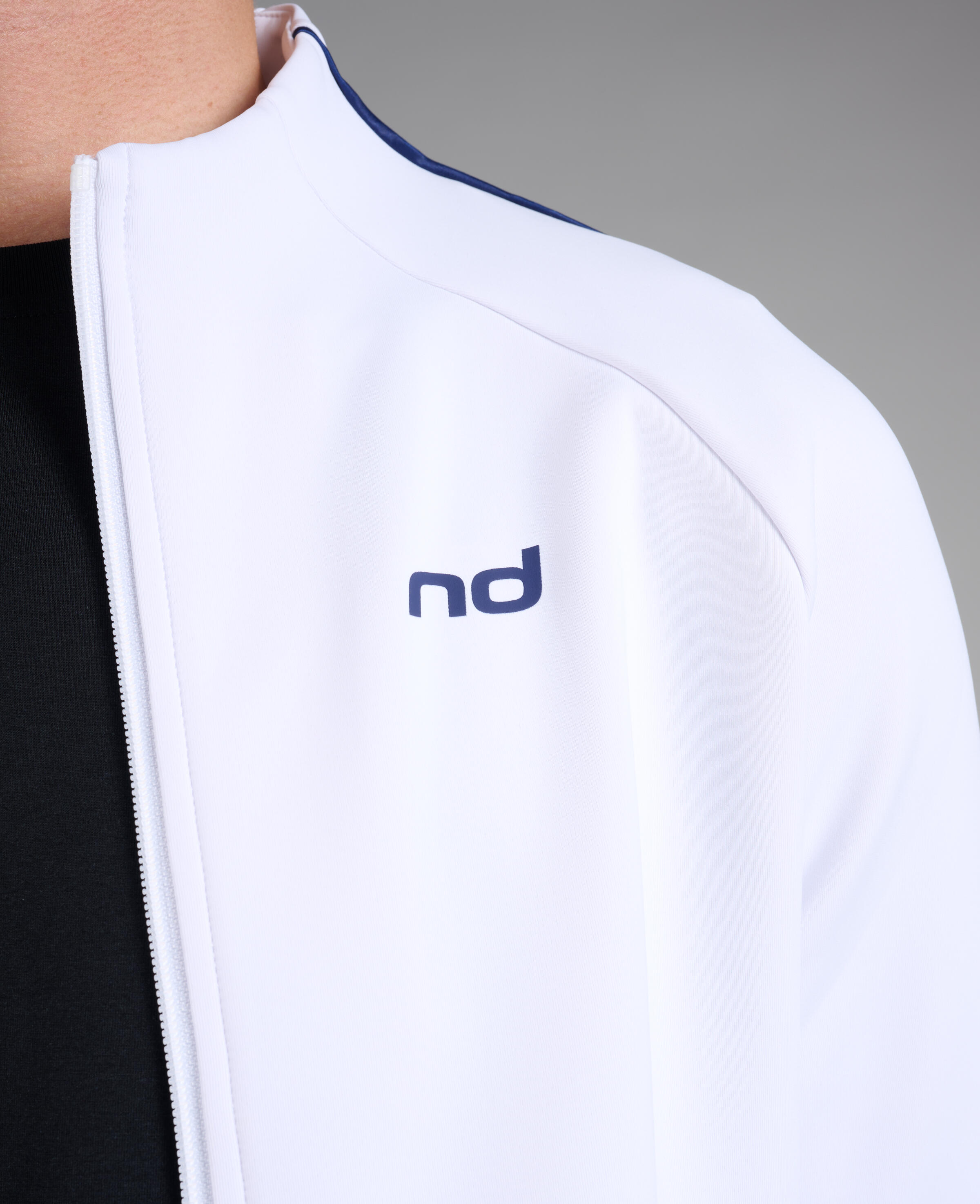 Herren Jacke Padel/Tennis Club Weiß 5/6