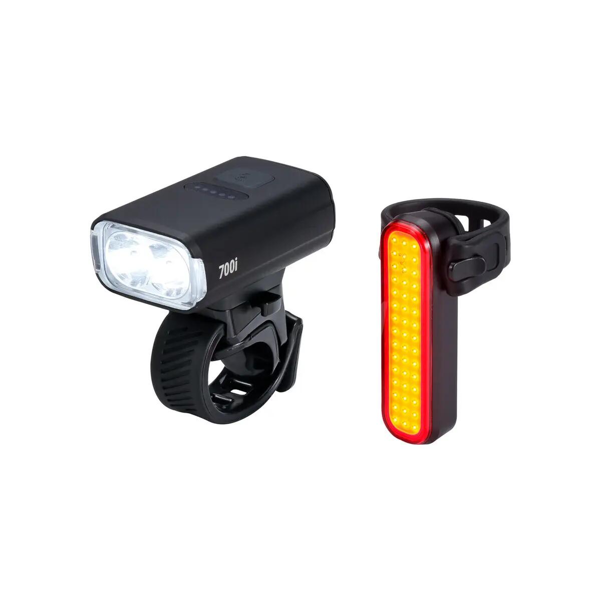 Kit di illuminazione anteriore e segnale posteriore BBB Cycling NanoStrike 2/2