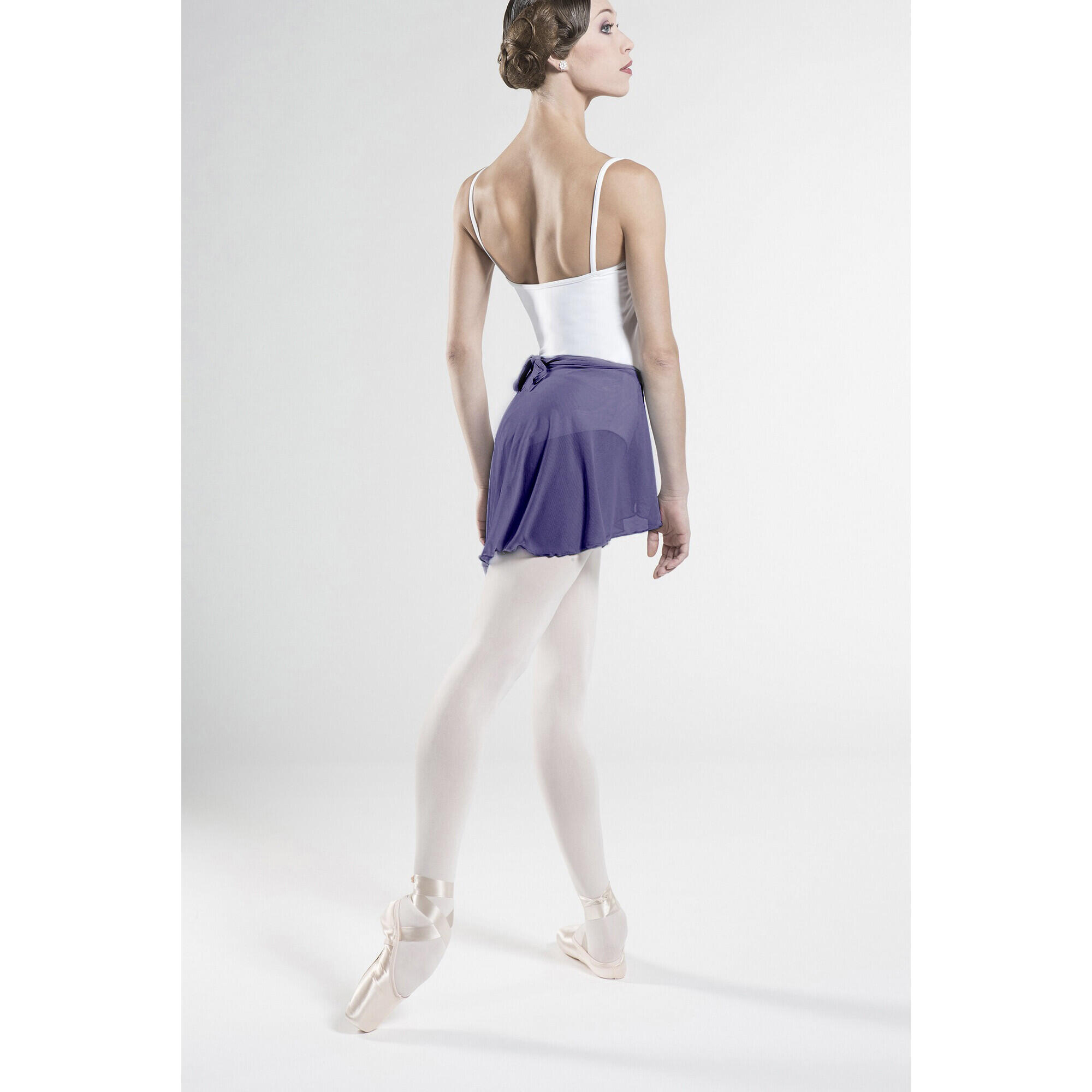Wikkelrok in stretch tule voor dames Wear Moi Alegro 2/2