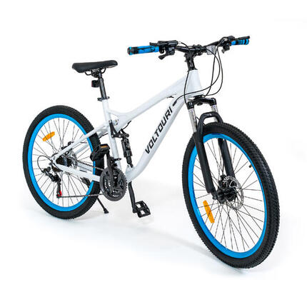 VTT - VOLTOURI BK04 - 26 pouces, suspension, freins à disque, 21 vitesses