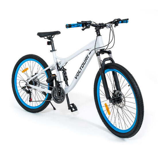 VTT - VOLTOURI BK04 - 26 pouces, suspension, freins à disque, 21 vitesses