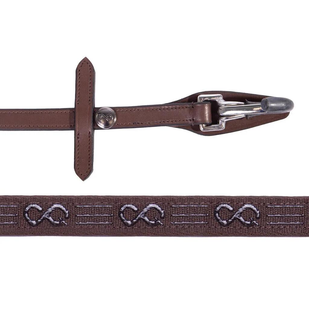 Reins for horse with clip Presteq FaySport