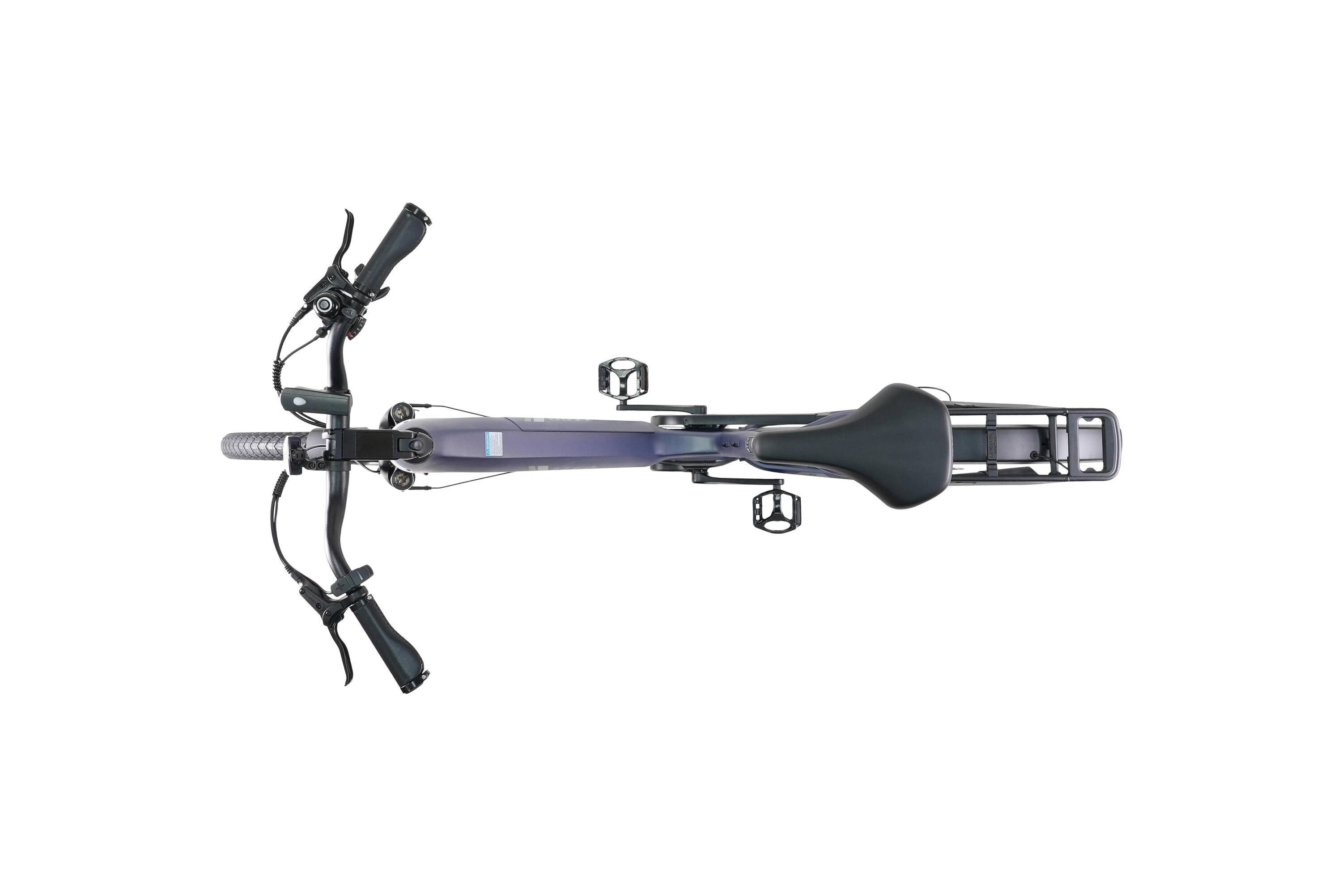 E-Bike entrada baixa Z5 130km bicicleta elétrica unissex azul 3/7