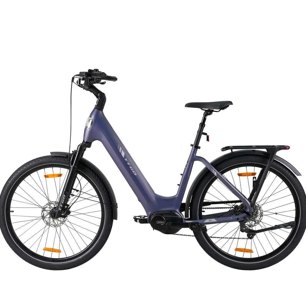 Z5 27.5" e-bike, 36V 250W mid-motor, 75Nm torque, 130km range