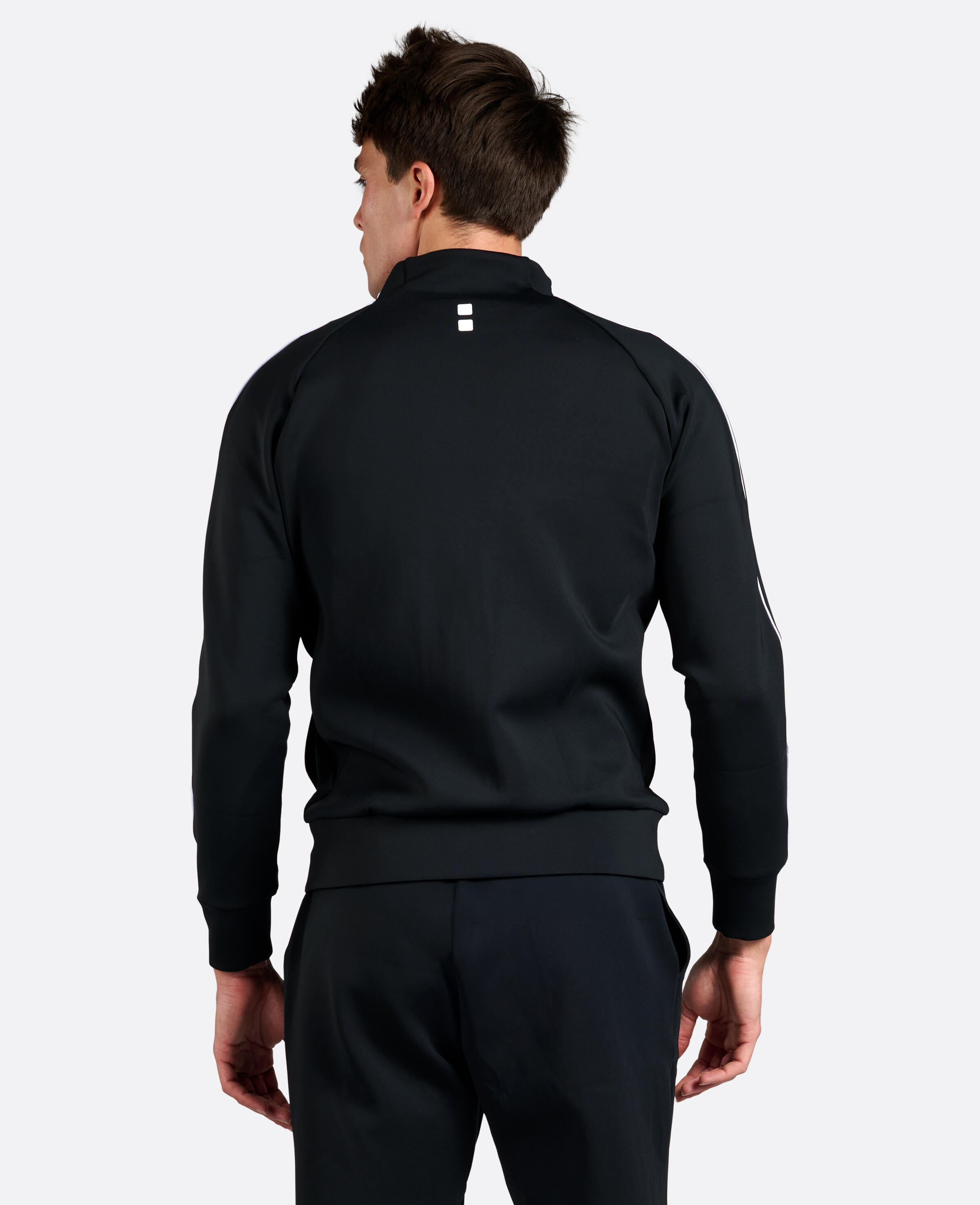 Herren Jacke Padel/Tennis Club Schwarz 6/7