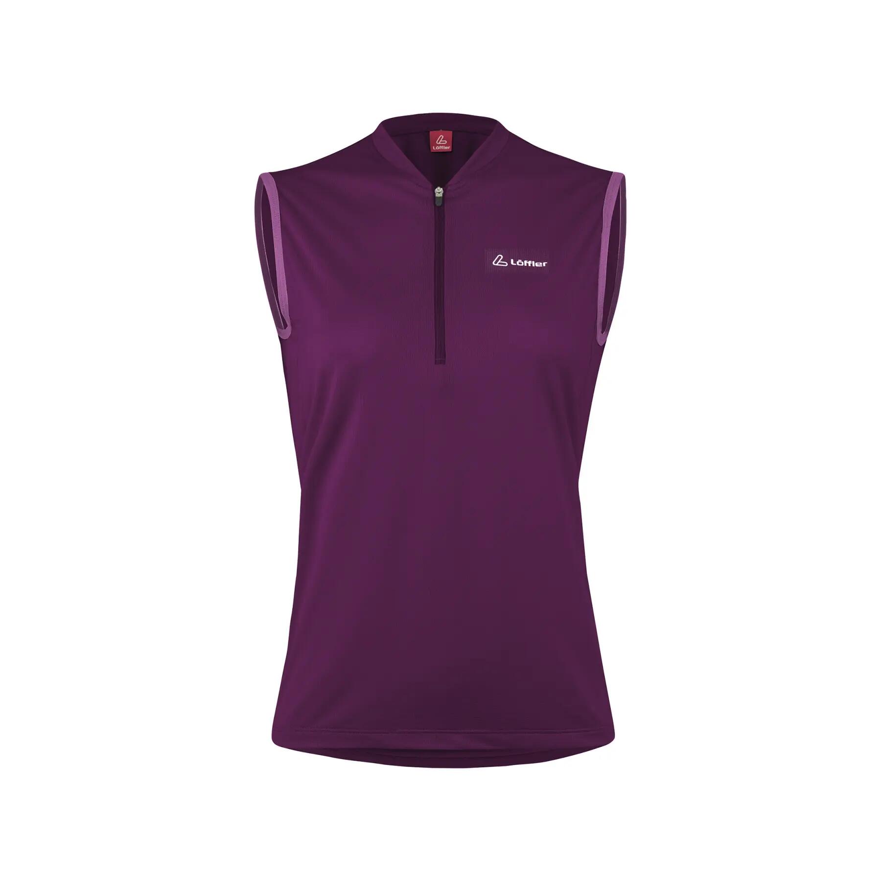 Camiseta mujer Löffler Hz Plain 1/2