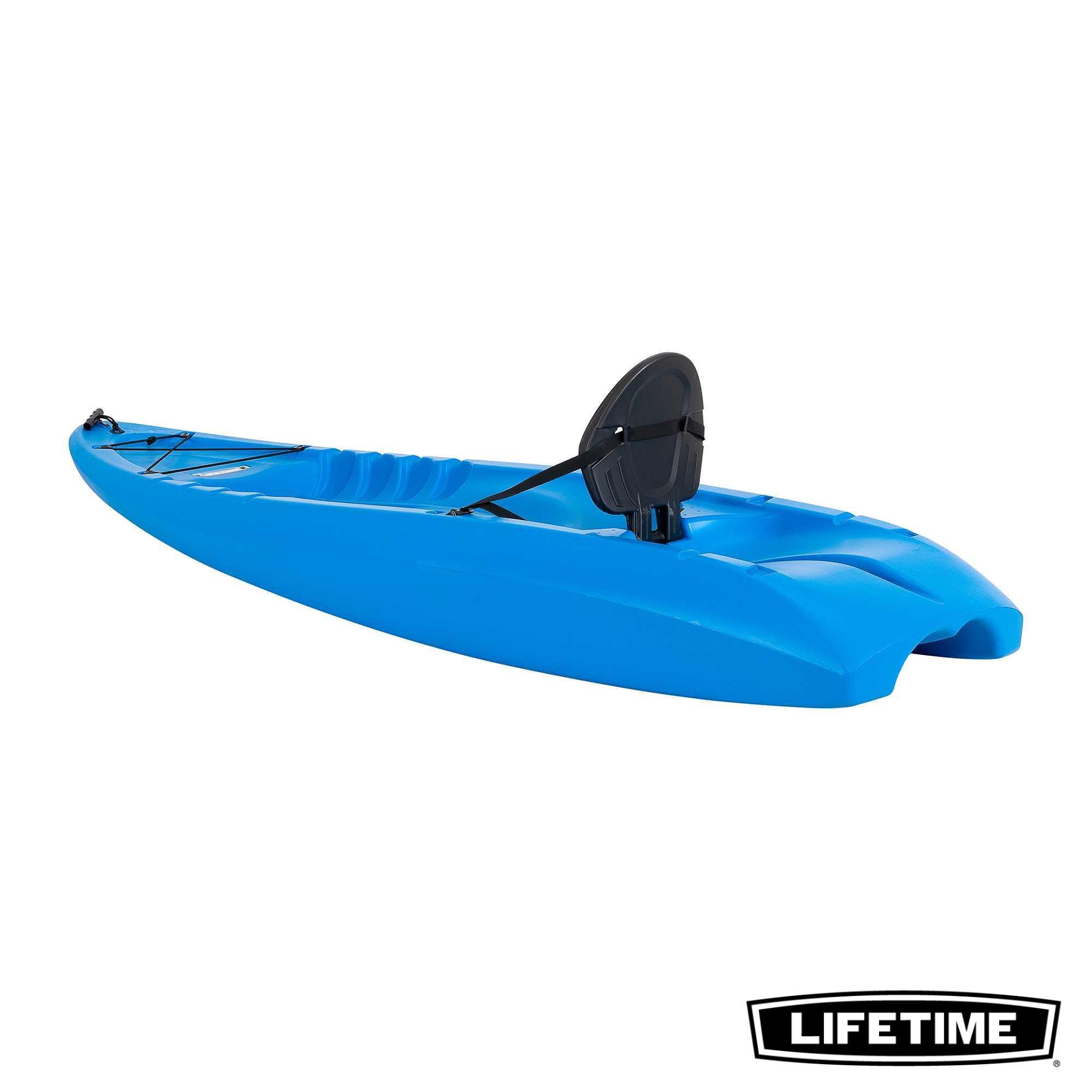 Kayak rigide Hydros 85 Bleu 2.57m 1 place adulte Pagaie incluse #90970 3/7