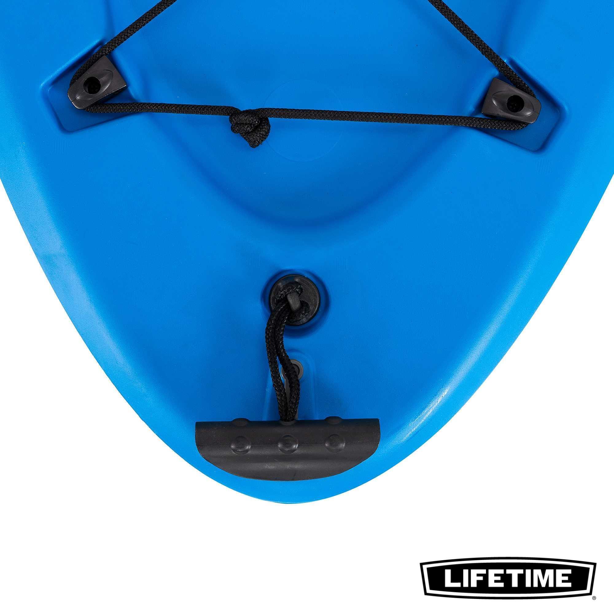 Kayak rigide Hydros 85 Bleu 2.57m 1 place adulte Pagaie incluse #90970 7/7