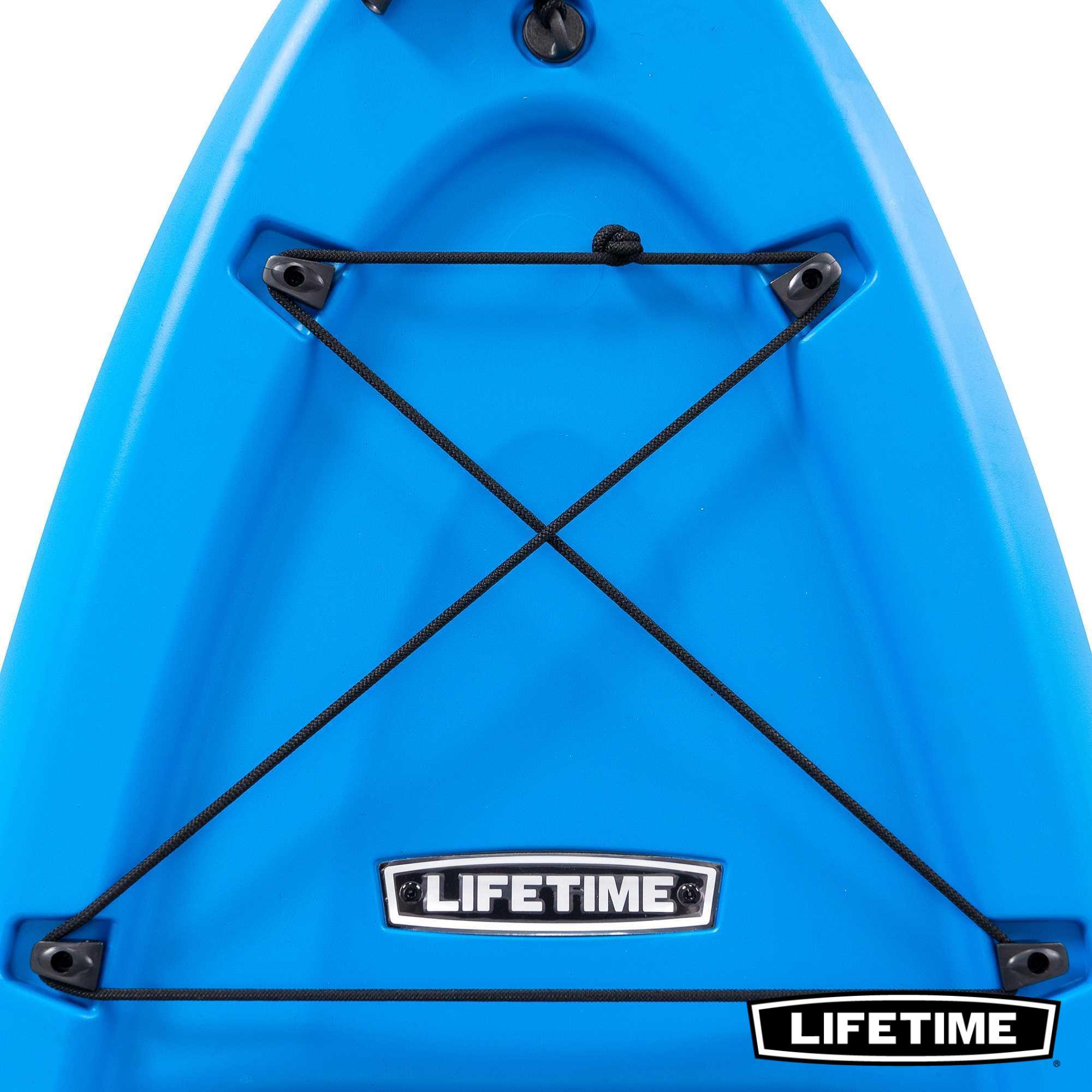Kayak rigide Hydros 85 Bleu 2.57m 1 place adulte Pagaie incluse #90970 4/7