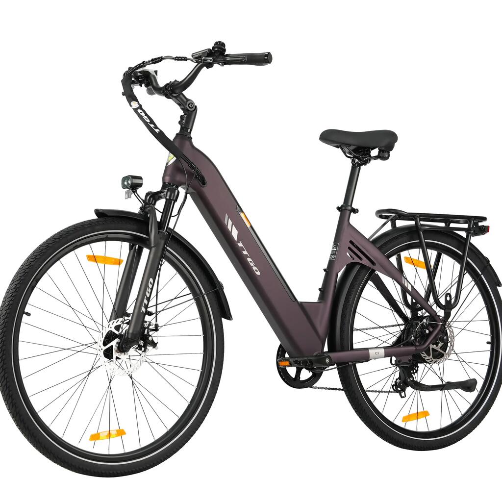 C3 SE Електрически велосипед за възрастни Мотор 250W Батерия 36V 18Ah 28" гуми