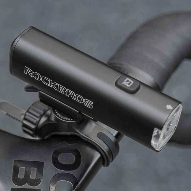 Lampka rowerowa przednia aluminiowa z odcięciem Rockbros JHL1200 aero 4/7