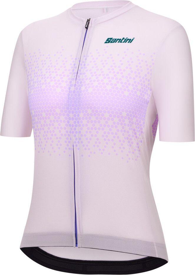 Maillot de manga corta Santini Moon Violet para mujer 3/3