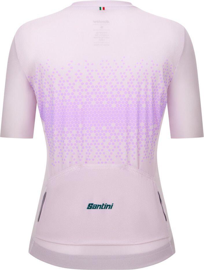 Maillot de manga corta Santini Moon Violet para mujer 2/3