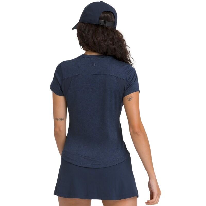 Camiseta Feminina Wilson All Day Azul Marinho 2/5
