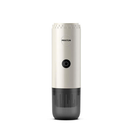 Cafetière portable Roma Prixton (Capsules / Café moulu - 2 tasses - Crème)