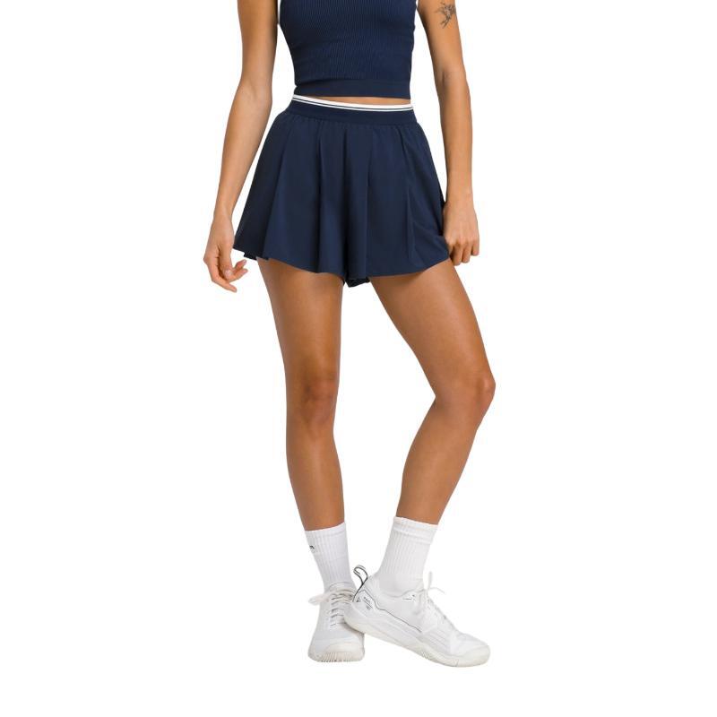 Short Wilson Velocity Plissado Azul Marino Mujer 4/5