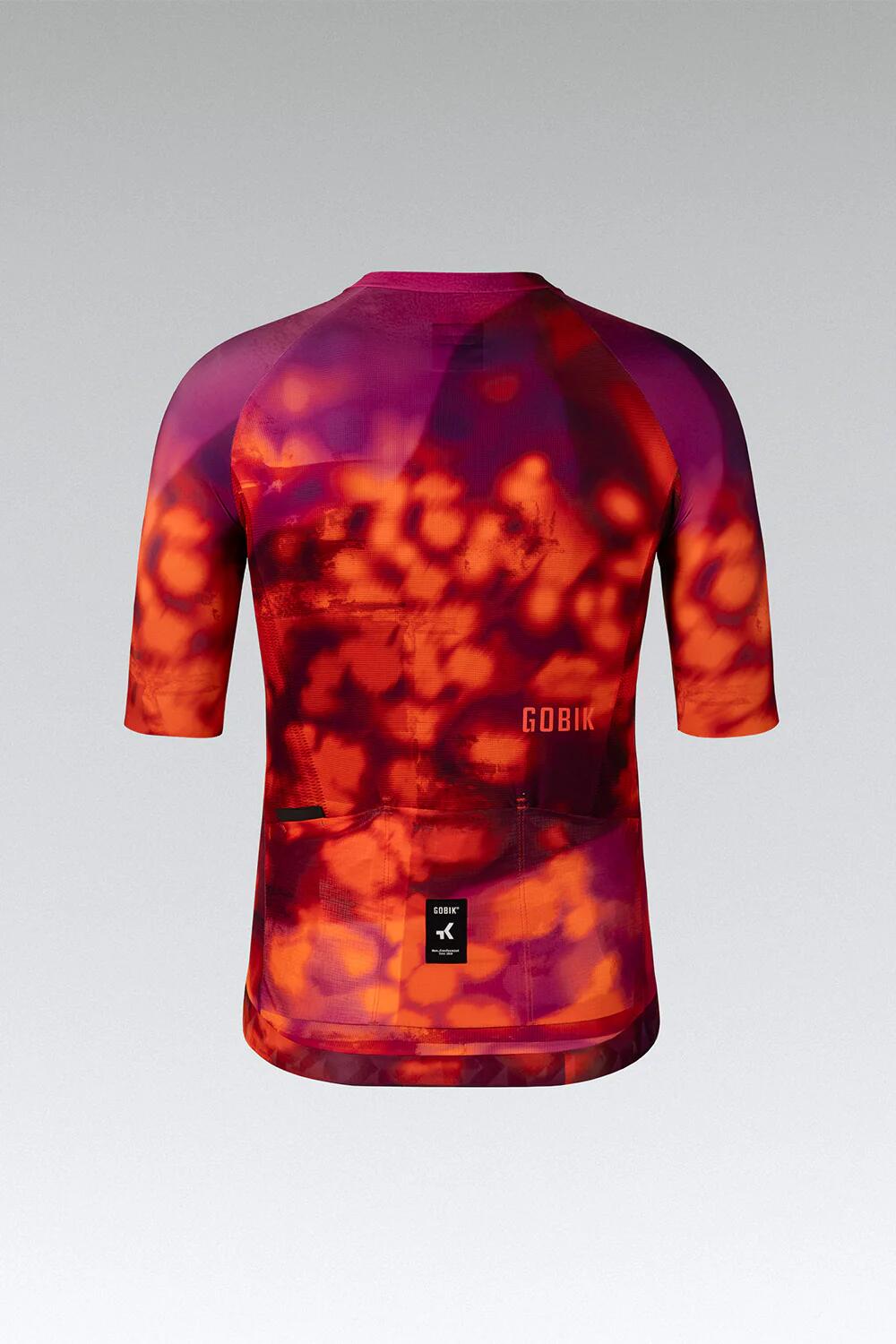 Jersey Korte Mouw CX PRO 4.0 Gobik Unisex Azalea - Maat L 2/4