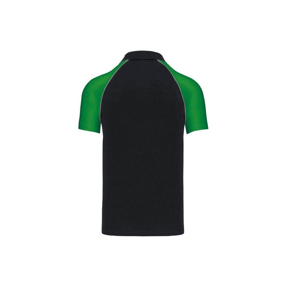 Polo-Shirt Kariban Baseball 3/4