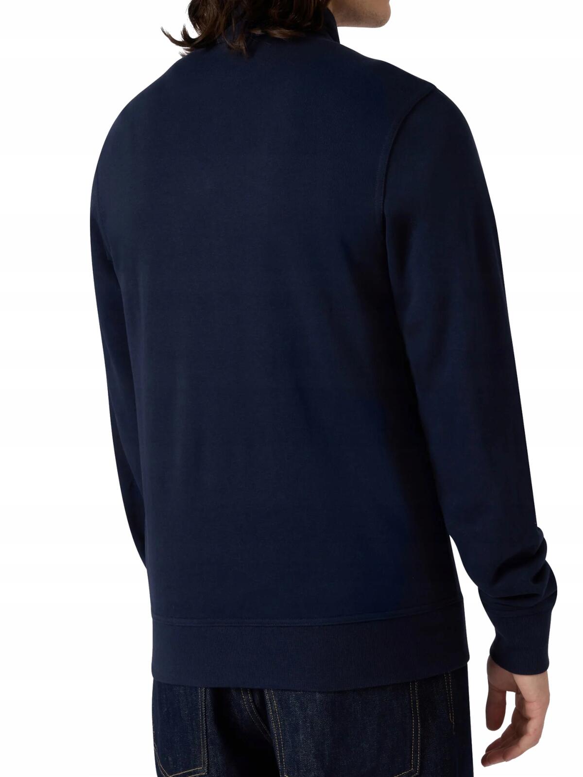 CHAMPION Herren-Sweatshirt ohne Kapuze mit Reißverschluss 3/4