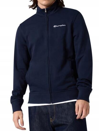 CHAMPION Herren-Sweatshirt ohne Kapuze mit Reißverschluss