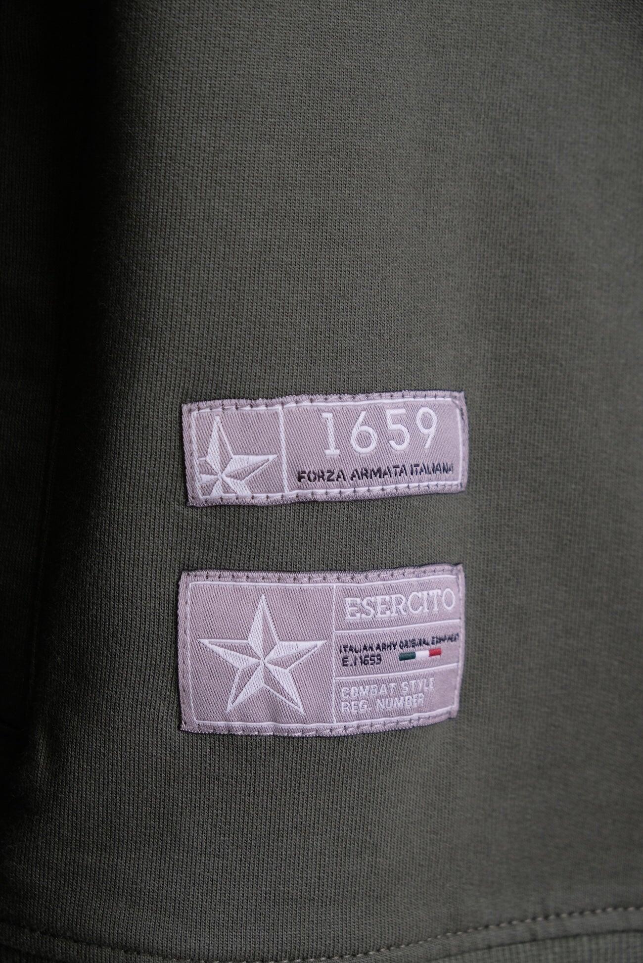 Felpa Aviazione Esercito con zip uomo 4/4