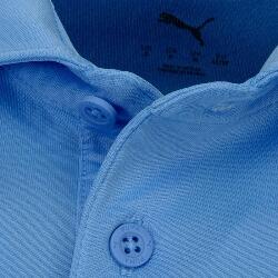 Polo de golf homme Puma Pure 3.0 LC, bleu 4/4
