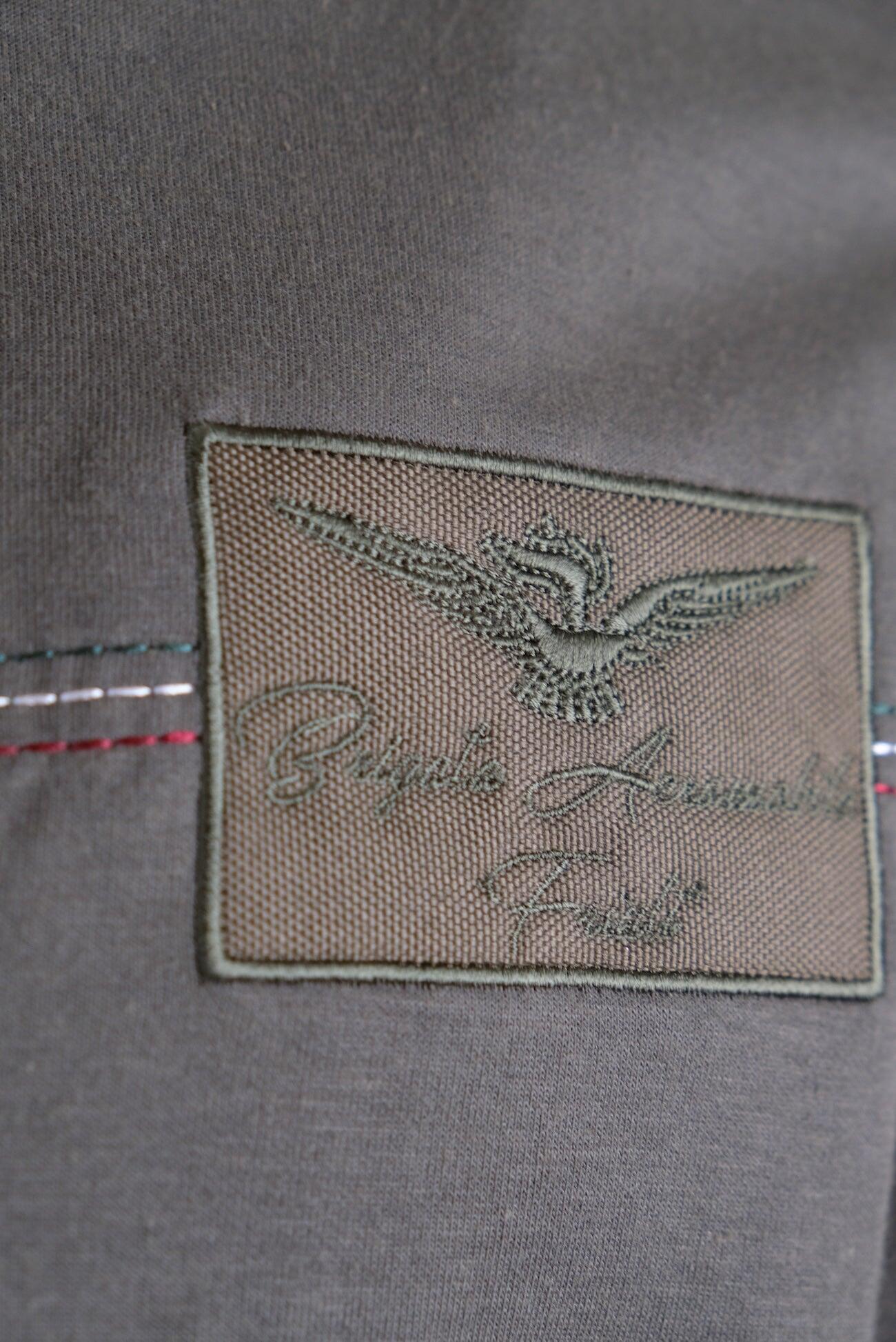 Felpa Aviazione Esercito con zip uomo 4/5