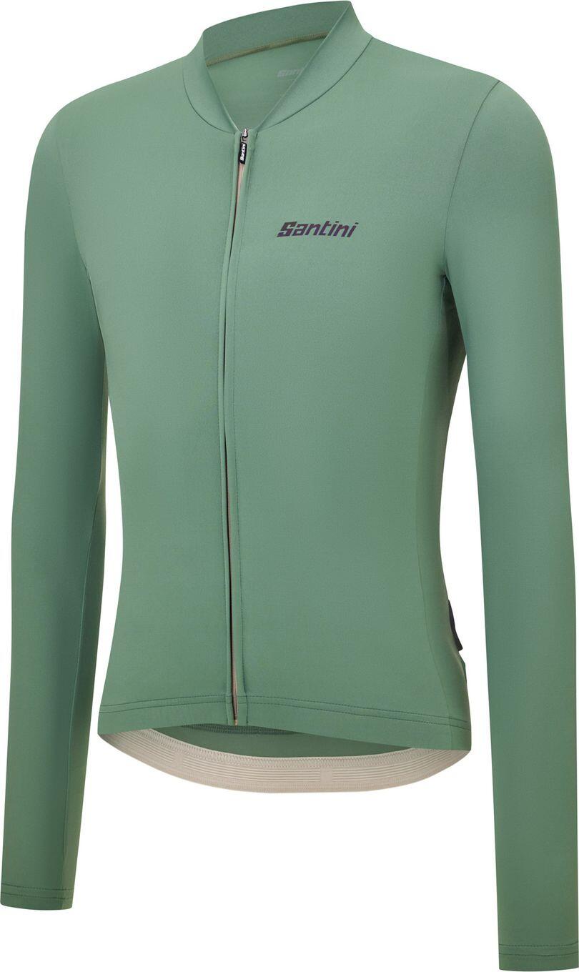 Santini Sensation Langarmtrikot, grün, unisex 3/3