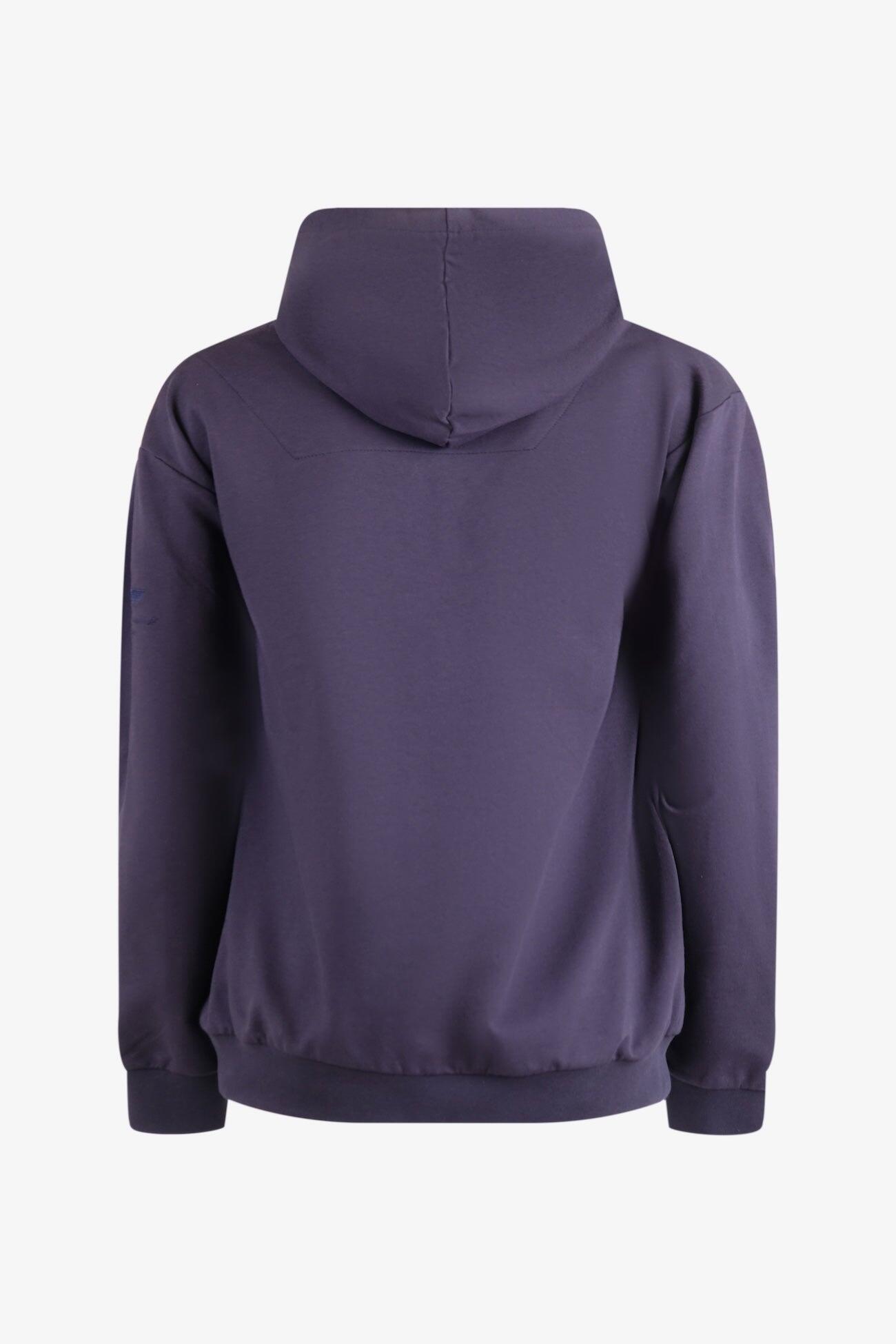 Felpa Folgore con cappuccio donna 2/4