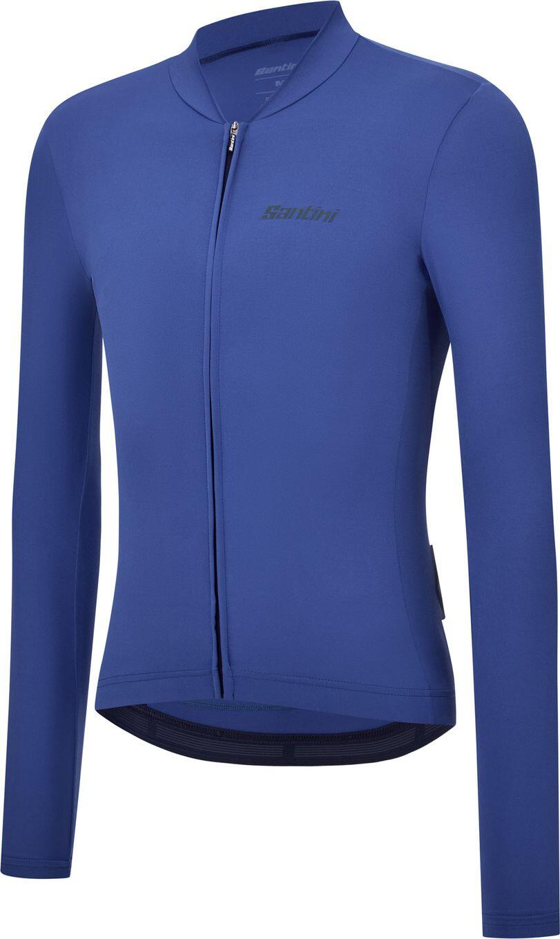 Santini Sensation Langarmtrikot, blau, Unisex 3/3