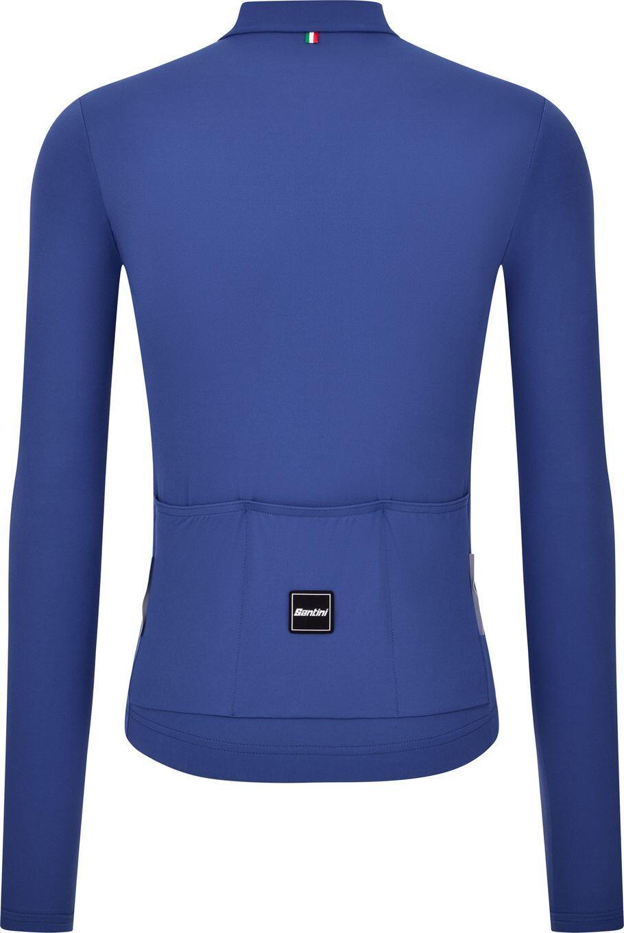 Santini Sensation Langarmtrikot, blau, Unisex 2/3