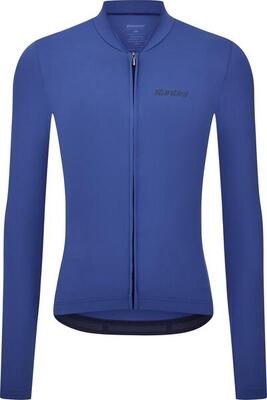Santini sensation uniseks shirt met lange mouwen, blauw
