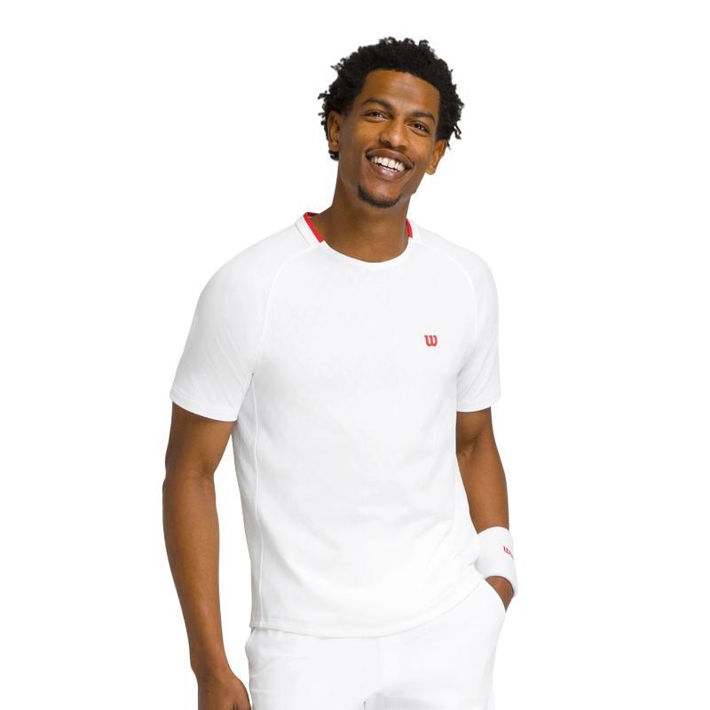 Camiseta Wilson Serve Out Blanco 3/5