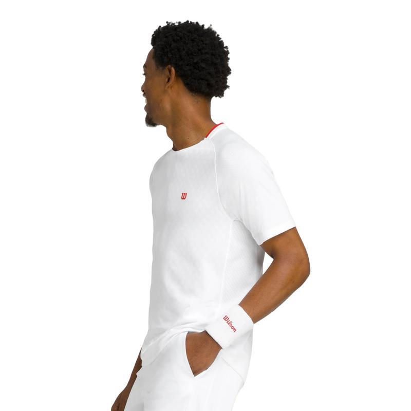 Camiseta Wilson Serve Out Blanco 2/5