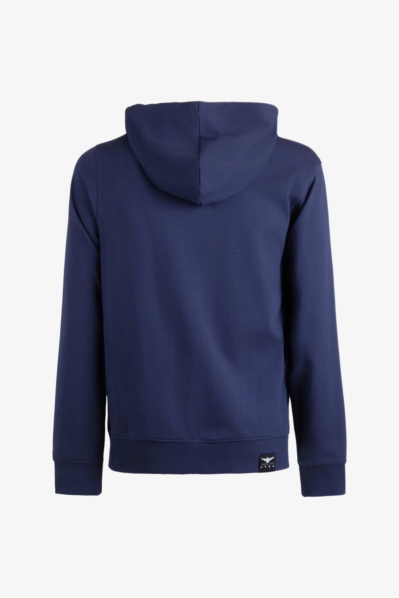 Felpa Aviazione Esercito con zip e cappuccio uomo 2/4