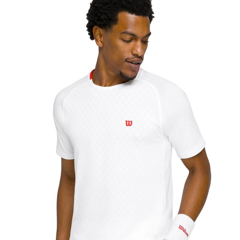 Camiseta Wilson Serve Out Blanco 4/5