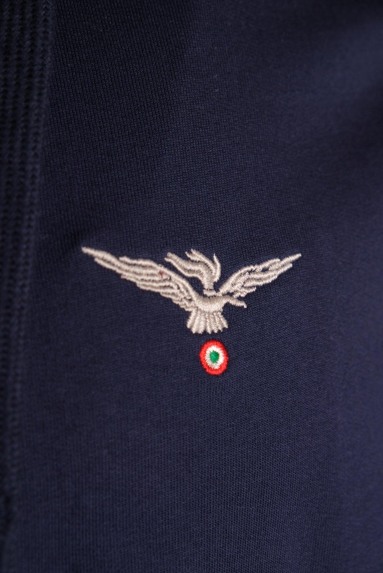 Felpa Aviazione Esercito con zip e cappuccio uomo 4/4